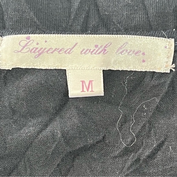 Layered WITH LOVE WOMEN'S SHORT‎ SLEEVE V-NECK RUCHED TUNIC TOP - Picture 11 of 13